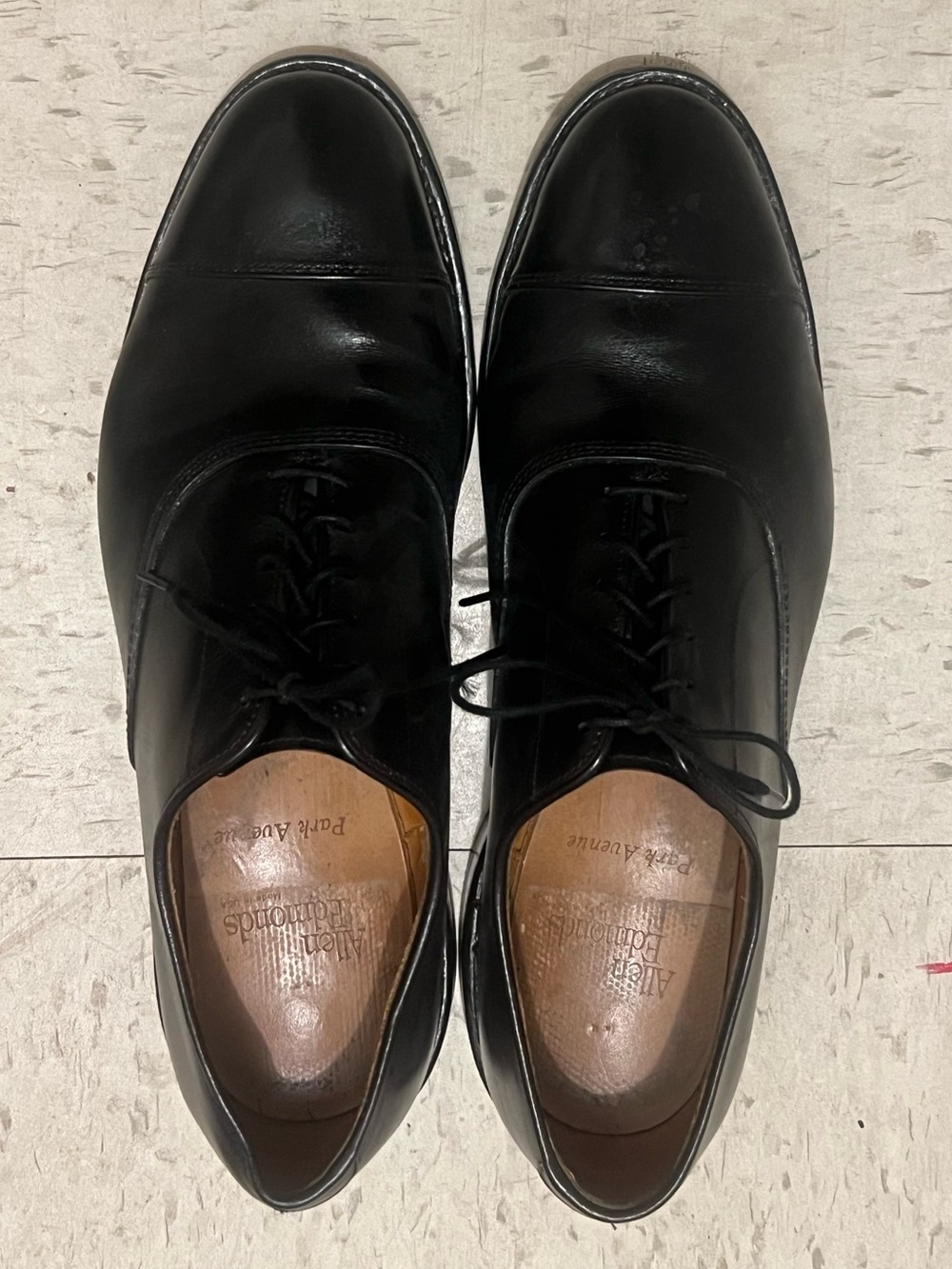 Allen Edmonds Park Avenue Cap-toe Oxford Dress Shoe